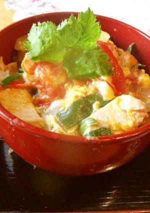 トマト丼-レシピのメイン写真