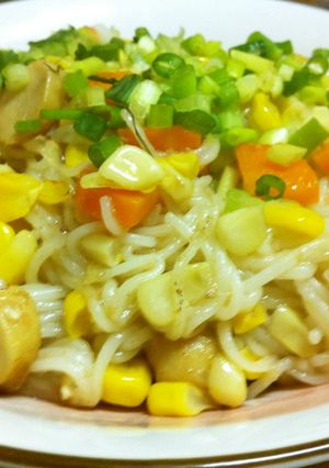 余った野菜で！焼きそうめん-レシピのメイン写真