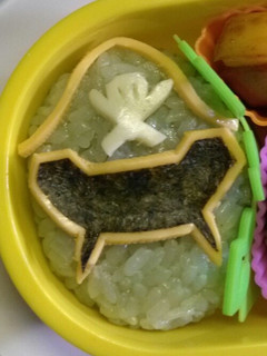 キャラ弁■ゴーカイグリーン弁当-レシピのメイン写真