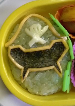 キャラ弁■ゴーカイグリーン弁当-レシピのメイン写真