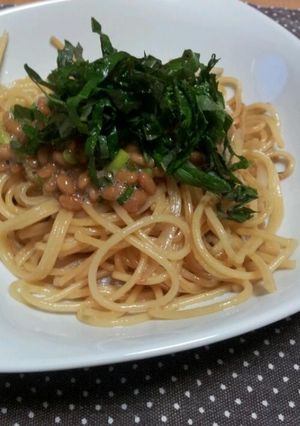 簡単すぎ！美味しすぎ！節約！納豆パスタ☆-レシピのメイン写真