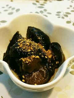 鍋要らず!レンジdeなすの味噌煮-レシピのメイン写真