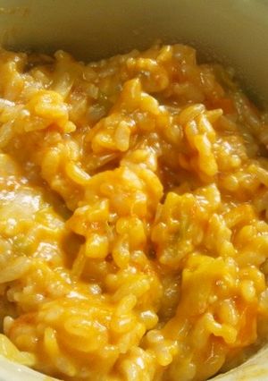 【トマト缶で簡単トマトチーズリゾット★】-レシピのメイン写真