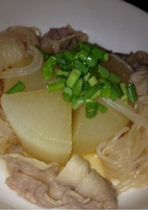 大根が主役☆白滝AND豚バラの薄甘煮☆彡-レシピのメイン写真
