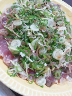 ハマチのたたき-レシピのメイン写真