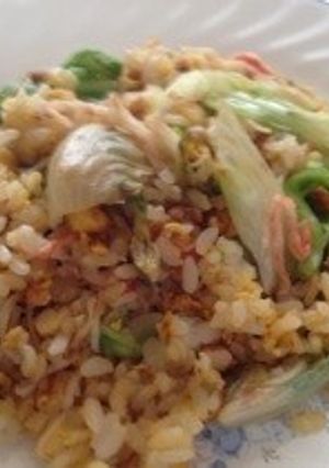 ✳レタスたっぷりチャーハン✳-レシピのメイン写真