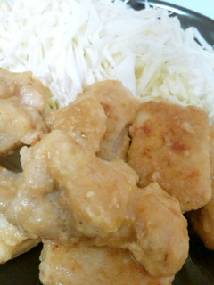 パパッと☆鶏胸肉のにんにく醤油炒め-レシピのメイン写真