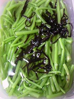 初夏のご馳走ミズの漬け物-レシピのメイン写真