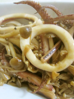いかときのこのバター炒め-レシピのメイン写真