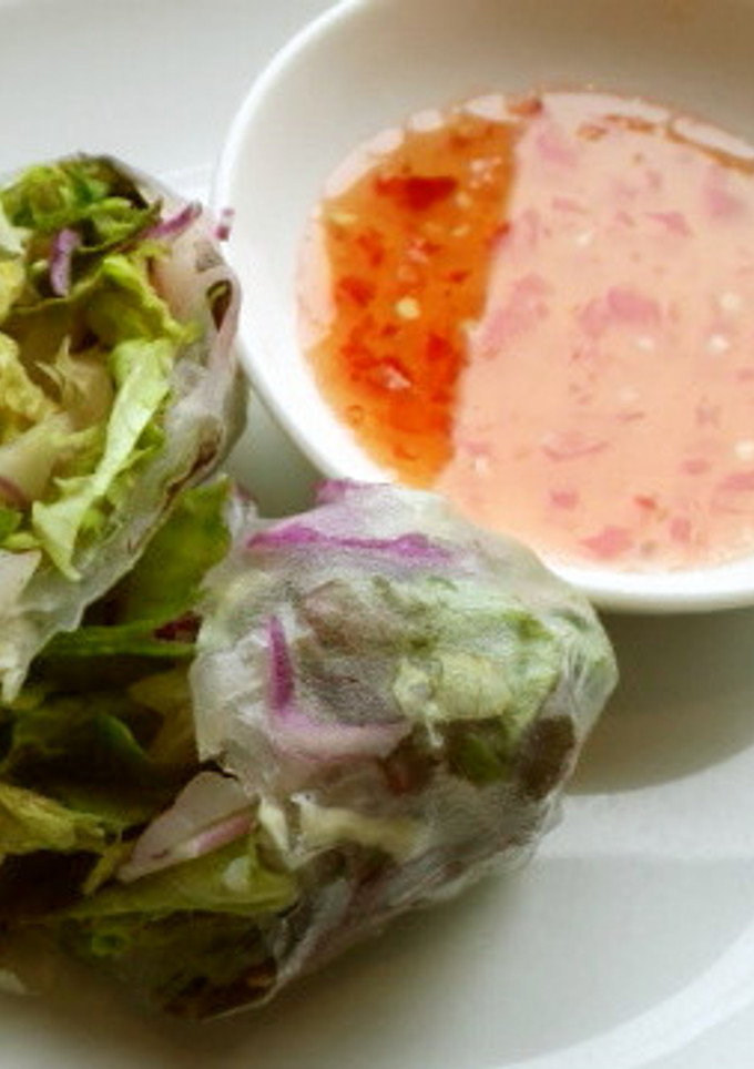 海老と野菜の生春巻き-レシピのメイン写真