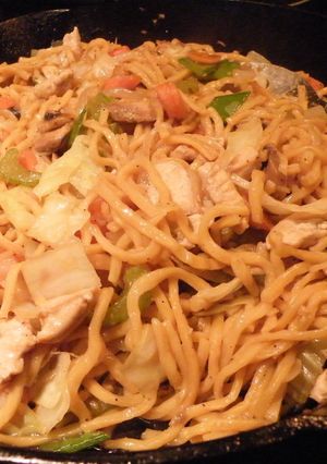 チキンのLo Mein★アメリカ中華料理-レシピのメイン写真