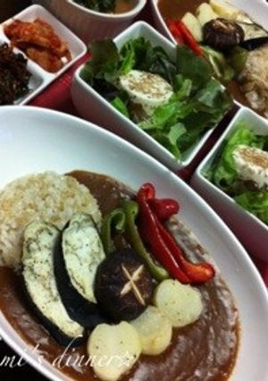 焼き野菜カレー-レシピのメイン写真