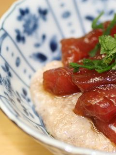 まぐろ漬の山芋かけ-レシピのメイン写真