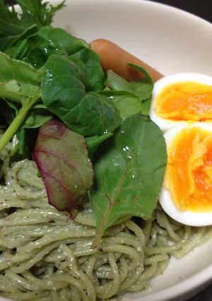 冷製パスタ風茶そばサラダ-レシピのメイン写真