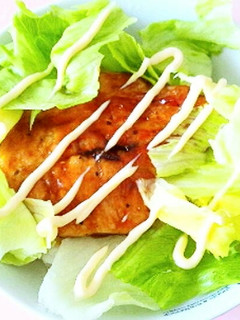 安くて簡単!照り焼きチキン丼-レシピのメイン写真