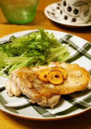 簡単☆鶏もも肉のガーリックステーキ-レシピのメイン写真