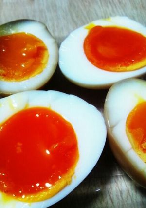 味付煮卵—2色-レシピのメイン写真