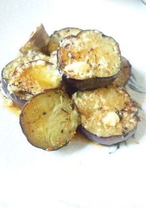 ハーブ焼きナス★ぽん酢&生姜で-レシピのメイン写真