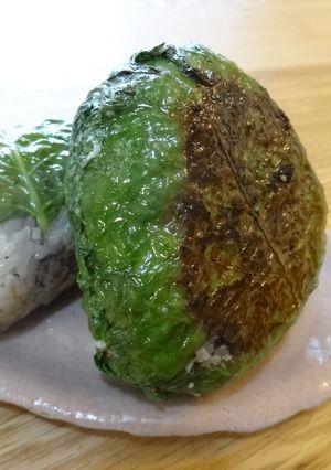 大葉の塩麹漬け★おにぎり-レシピのメイン写真