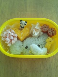 幼稚園お弁当✩ゾウさん-レシピのメイン写真