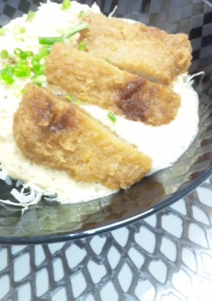 さっぱり！とろろとんかつ丼-レシピのメイン写真
