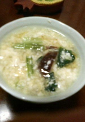豆乳もどきのとろとろ豆腐スープ-レシピのメイン写真