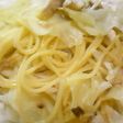 レモンでさっぱり 鯵の干物パスタ