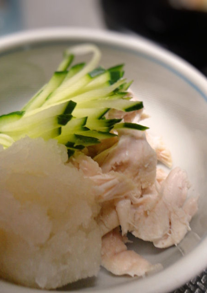 簡単夕飯☆ささみのポン酢おろし和え-レシピのメイン写真