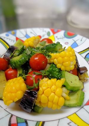 夏野菜のイタリアンガーリックソテー-レシピのメイン写真