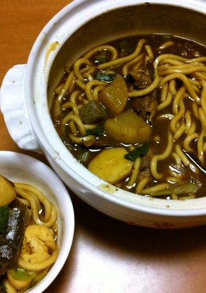リメイク　おでんの翌日はカレーうどん-レシピのメイン写真