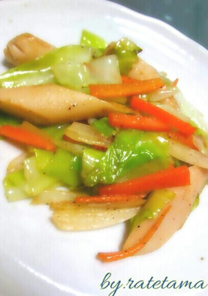 簡単♪野菜炒め-レシピのメイン写真