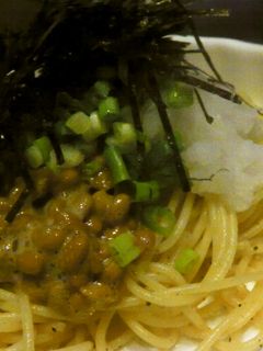 納豆パスタ-レシピのメイン写真