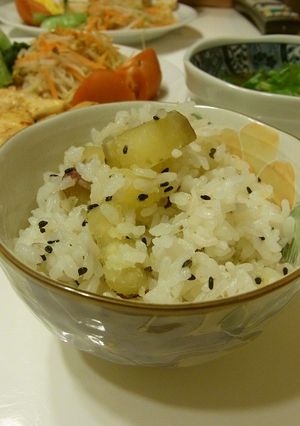 新さつまいもご飯☆取り分け離乳食☆-レシピのメイン写真