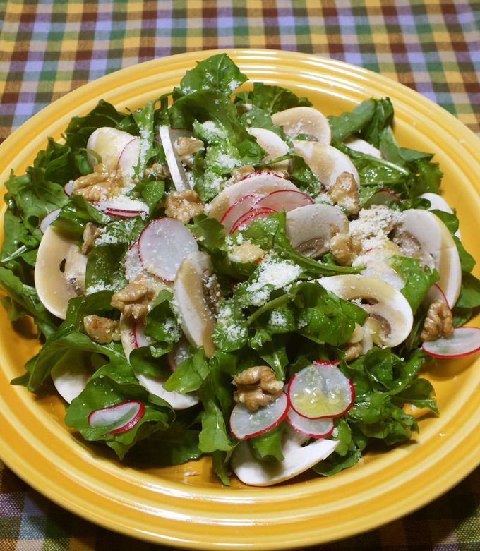 ルッコラ～シンプルに基本のサラダで♪ by meg115 【クックパッド