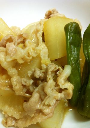 豚バラと大根の味噌煮-レシピのメイン写真