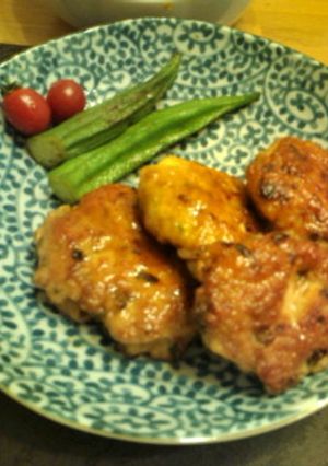 【簡単】豆腐でふわふわ♪甘辛鳥つくね-レシピのメイン写真