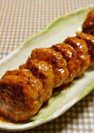 我が家の肉団子。つくね風。-レシピのメイン写真