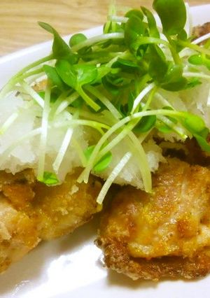 塩麹鶏肉から揚げさっぱりみぞれのせ★-レシピのメイン写真