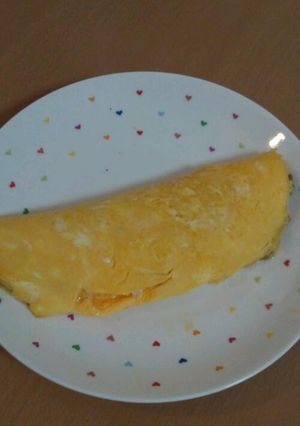 簡単＊シンプル＊納豆オムレツ-レシピのメイン写真