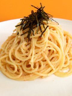 うちのたらこスパ-レシピのメイン写真