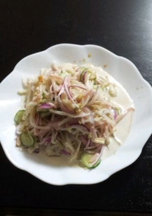 しゃきしゃきマヨポンサラダ-レシピのメイン写真