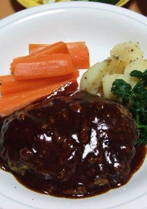 わが家のデミグラスハンバーグ-レシピのメイン写真