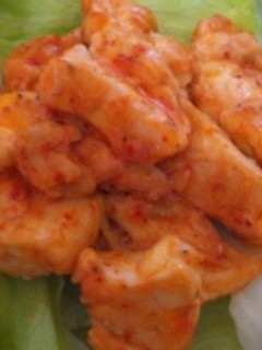 鶏肉のピリ辛マヨ和え-レシピのメイン写真