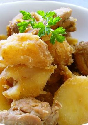 新じゃがと鶏肉の煮っころがし-レシピのメイン写真