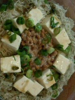 納豆ネバネバそうめん-レシピのメイン写真