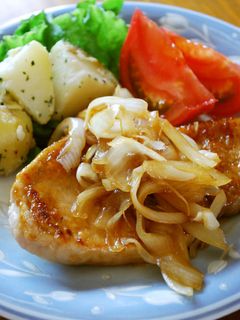 こってり♪豚ロースの蜂蜜照焼き-レシピのメイン写真