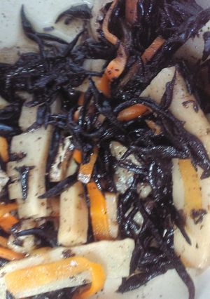 筍入りひじき煮-レシピのメイン写真