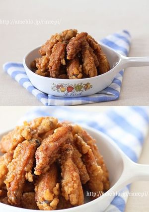 甘辛手羽揚げ-レシピのメイン写真