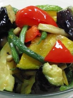 ☆夏野菜の揚げ浸し☆ 妊婦の常備菜-レシピのメイン写真