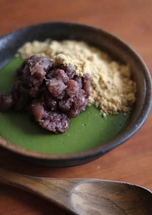 米粉でまっ~たり抹茶豆乳プリン-レシピのメイン写真